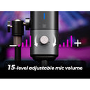 NearStream AM25X Noise-Canceling XLR/USB Condenser Microphone with Desktop Stand