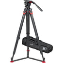 Sachtler FSB 18T Mk II System with flowtech 100 GS Tripod and Ground Spreader