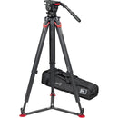 Sachtler FSB 18T Mk II System with flowtech 100 GS Tripod and Ground Spreader
