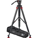 Sachtler aktiv 16T System with flowtech 100 MS and Mid-Level Spreader