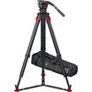 Sachtler aktiv 16T System with flowtech 100 GS and Ground Spreader