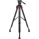Sachtler aktiv 18T System with flowtech 100 MS and Mid-Level Spreader