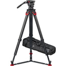 Sachtler aktiv 18T System with flowtech 100 GS and Ground Spreader