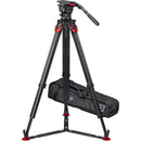 Sachtler aktiv 18T System with flowtech 100 GS and Ground Spreader