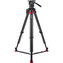 Sachtler aktiv 18T System with flowtech 100 GS and Ground Spreader