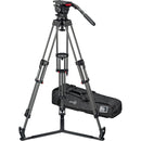 Sachtler FSB 16T Mk II System with CF-100ENG 2CF Carbon Fiber Tripod Legs and Ground Spreader