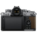 Nikon Zf Mirrorless Camera (Silver & Sepia Brown)