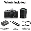 Nikon Zf Mirrorless Camera with 24-70mm f/4 Lens (Silver)