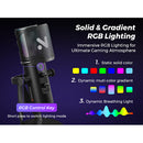 NearStream AM35U Cardioid USB Condenser Microphone with Desktop Stand