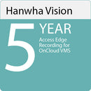 Hanwha Vision 5-Year Access Edge Recording for OnCloud VMS