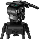 Vinten 3772-3 Carbon Fiber ENG Tripod System with Versine 240 Fluid Head and Mid-Level Spreader