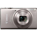 Canon PowerShot ELPH 360 HS A Camera with Basic Bundle (Silver)