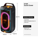 Samsung MX-ST40F 160W Sound Tower Party Speaker