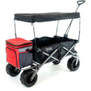 Creative Outdoor Distributor XXL Hauler Deluxe Folding Wagon (Black)