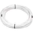 RF Venue RG8X Coaxial Cable with BNC Male Connectors (150', White)