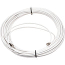 RF Venue RG8X Coaxial Cable with BNC Male Connectors (75', White)