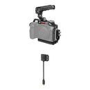 SmallRig Handheld Cage Kit with HDMI/Micro-HDMI Adapter Cable for Canon EOS R5/R6/R5 C