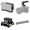 SmallRig Camera Cage with 15mm Baseplate + Top Handle Kit for Sony FX30 and FX3