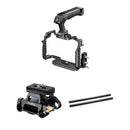 SmallRig Camera Cage with 15mm Baseplate Kit for Panasonic LUMIX S1R II
