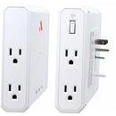 Austere III Series 4-Outlet Appliance Surge Protector (2500 Joules, Luxe White)