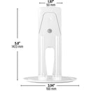 SANUS Fixed Speaker Wall Mount for Sonos Era 100 (White)