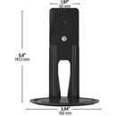 SANUS Fixed Speaker Wall Mount for Sonos Era 100 (Black)