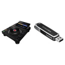 AlphaTheta CDJ-3000X Professional DJ Player Kit with Flash Drive (Black)