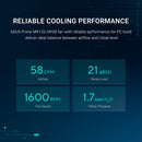 ASUS Prime MR120 ARGB PWM Fan (Black, 3-Pack)