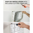 SANUS SA-IWB9KIT-W1 9" TV Media In-Wall Box with Power Supply Kit