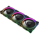 ASUS Prime MR120 ARGB Reverse Blade PWM Fan (Black, 3-Pack)
