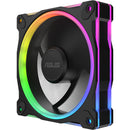 ASUS Prime MR120 ARGB Reverse Blade PWM Fan (Black, 3-Pack)