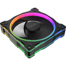 ASUS Prime MR120 ARGB Reverse Blade PWM Fan (Black, 3-Pack)