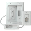 SANUS In-Wall Power and Cable Management Kit for Mounted TV and Soundbar