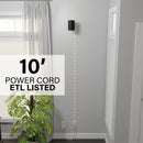 SANUS Tilt/Swivel Speaker Wall Mount & Power Kit