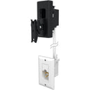 SANUS Tilt/Swivel Speaker Wall Mount & Power Kit