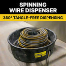 Rack-A-Tiers Wire Tub Rotating Coil Dispenser