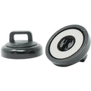 Rack-A-Tiers Magnetic Zip Tie Mount (Black, 15 lb Weight Capacity, 10-Pack)