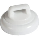 Rack-A-Tiers Magnetic Zip Tie Mount (White, 15 lb Weight Capacity, 10-Pack)