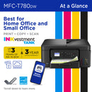 Brother MFC-T780DW INKvestment Tank Wireless Color Inkjet All-in-One Printer
