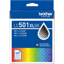 Brother LC501XL High Yield Ink Cartridge Kit (CMY and Black)