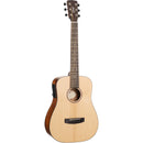 Cort EARTH GO HyVibe H2 Mini Dreadnought Acoustic/Electric Guitar (Natural)