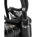 Owlkrown 30" Classic Round Rope Camera Strap (Stealth, Polished Split Ring)
