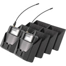 StageStrike Packholder Packholder for Audio-Technica (Set of 8, Black)