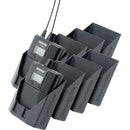 StageStrike Packholder Packholder for Sennheiser/Lectronics (Set of 8, Black)