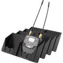 StageStrike Packholder Packholder for Wisycom (Set of 8, Black)