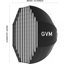 GVM YR65K2 Quick Release Softbox (25.6")