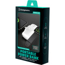ChargeWorx Capsule USB-C Power Bank with Apple Watch Charger (5000mAh, White)