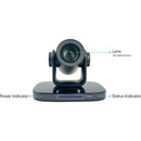 PeopleLink Elite Premium Series Full HD PTZ Camera with 12x Optical Zoom