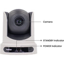PeopleLink iCam Full HD PTZ Camera with 10x Optical Zoom