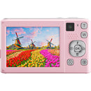 Kreate DC308 Digital Point and Shoot Camera (Pink)